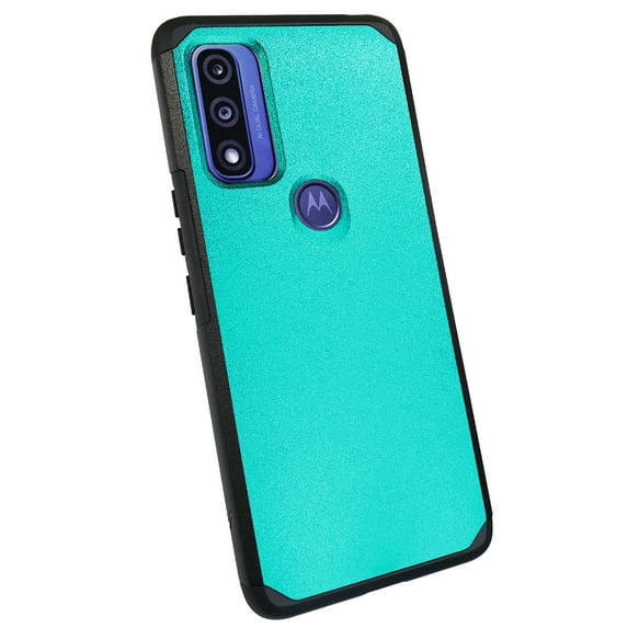 DALUX MetKase Hybrid Slim Phone Case Compatible with Motorola Moto G Pure / G Power (2022) - Light Teal