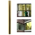 thumbnail image 3 of VIFERR Sun Film 0.5x3 Meters One Way Sun Film Heat Insulation Window Film for Home Gold Color, 3 of 8