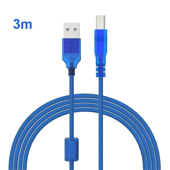 USB Scanner Printer Cable Type A Male to B Male Data Sync Code