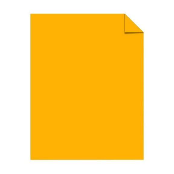 Neenah Paper Neenah Astrobrights Paper 8.5" x 11" 60lb. Text Galaxy Gold 5000/Carton (22571)