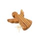 thumbnail image 3 of Figura de ángel guardián de madera de olivo de Dacaret Factory, 6 cm, 3 of 7