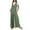 AA-Army Green, variant on QATAINLAV Women's Casual Summer Loose Jumpsuits Flowy Wide Leg Jumper Pants Baggy V Neck Tank Rompers with Pockets Khaki XXL
