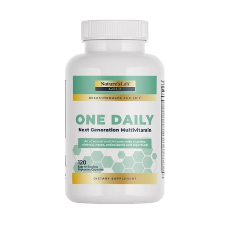 Nature's Lab One Daily Multivitamin, 120 Vegetarian Capsules