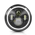 thumbnail image 4 of Motorcycle 7 Inch Led Headlight Universal 7 Inch Round DRL Headlamp Work light, 4 of 8