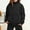 Black, variant on Boys Girls Sweatshirt Sweatpant Set 2 Piece Athletic Sweat Suit Soft Hoodie + Jogger Pants