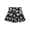 Black, variant on Girls Printed High Rise Ruched Skort, Sizes XS-XXL