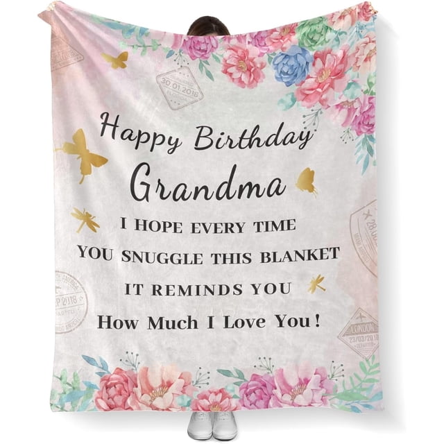 LHSHID Daughter Birthday Gift Blanket Flannel Soft and Comfortable Anti static Bed Sofa Blanket 50x60in