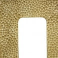 thumbnail image 2 of 27.5" x 20" x 1.75" Gold Coastal Style Cobbly Cosmetic  Mirror, 2 of 4