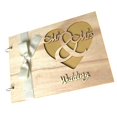 thumbnail image 4 of pitrice Wedding Guestbook Wooden Wedding Guest Book Hollow-Out Tree Wedding Memory Book Wedding Photo Album, 4 of 8