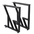 thumbnail image 4 of Kojooin Heavy Duty Industrial Metal Table Legs, Steel Furniture Support for Dining Table, Desk, Bench or Coffee Table, 4 of 8