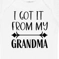 thumbnail image 4 of Inktastic I Got It from My Grandma Boys or Girls Baby Bodysuit, 4 of 5