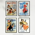 thumbnail image 5 of Vintage Palais De Glace Champs Elysées Ice Palace Skating Set Of 4 Unframed Wall Art Prints Bathroom Bedroom Aesthetic French Advertising 12X16 Inch, 5 of 5