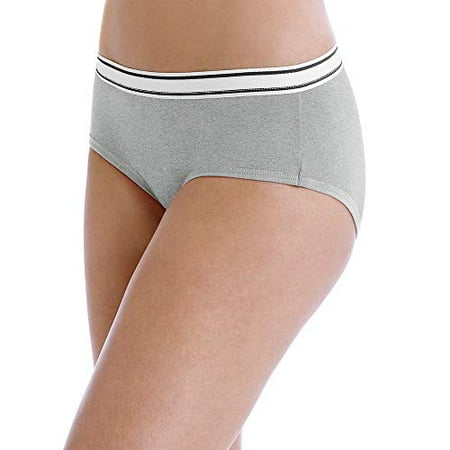 Hanes Women's sporty cotton hipster assorted panties, 6 (Best Cotton Underwear Brands)