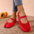 thumbnail image 4 of Womens Shoes Flats Sneakers Casual Slip On Fashion Solid Color Summer Flats Shoes Soft Breathable Comfortable Lightweight for Walking, 4 of 6