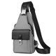 thumbnail image 1 of Bolso de hombro impermeable para hombre, bolso de mensajero USB, bolso de hombro informal para hombre, tela Oxford, 1 of 5