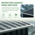 thumbnail image 4 of 6 ft. W x 4 ft. D Outdoor Steel Storage Shed, 4 of 8