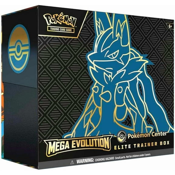 Pokemon TCG: Mega Evolution Pokémon Center Elite Trainer Box (Mega Lucario)