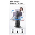 thumbnail image 3 of NEW P03 Pro 360 Rotation Gimbal Stabilizer AI Following Face Tracking Desktop Gimbal PTZ for Smartphone Live, 3 of 5