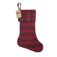 thumbnail image 2 of Holiday Tartan Plaid Dazzle Christmas Decorative Stocking (7"x18" Christmas Stocking), 2 of 2