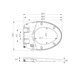 thumbnail image 3 of 19-Inch Elongated Multifunctional Non-Electric Bidet Toilet Seat con cm de Profundidadual Nozzles Suave Close Lid y Feminine cm de Alturaygiene Blanco Easy to Install, 3 of 7