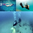 thumbnail image 2 of Swimming Flipper Lightweight Scuba Diving Fins for Beginners Professionals 40-44, 2 of 9