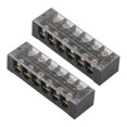 thumbnail image 2 of Terminal Strip,Terminal Strip Dual Row Wire Terminal Block Screw Terminal Strip Reliable and Durable, 2 of 8