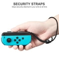 thumbnail image 4 of Uberwith Wrist Strap for Joycon 4 Pieces Switch Parts Accessories Controller Attachments Compatible with Joy Con, Dual Joycon Remote Comfort Controller Straps Black 2 Pairs, 4 of 14