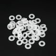 thumbnail image 2 of Uxcell 9mm OD 4.2mm ID 2.4mm Width Silicone Seal O-Rings White 50 Pack, 2 of 5