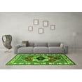 thumbnail image 3 of Ahgly Company Indoor Square Persian Green Traditional Area Rugs, 4' Square, 3 of 4