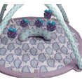 thumbnail image 4 of Bacati - Girls Activity Gym & Playmat, Isabella Paisley Lilac/Purple/Aqua with Toys, 4 of 5