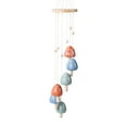 thumbnail image 4 of Mainstays Outdoor 29"H Mushroom Ceramic Wind Chime, 1.4 lb weight, 4 of 10