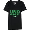 thumbnail image 1 of Adidas Womens UND Hawkeyes Graphic T-Shirt black M, 1 of 2