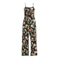 thumbnail image 5 of No Boundaries Juniors' Tie Front Jumpsuit, 5 of 5