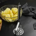 thumbnail image 5 of Trituradora de patatas de acero inoxidable, máquina Manual de barro a presión para frutas y verduras, trituradora de alimentos para niños, dispositivo complementario, 5 of 5