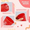 thumbnail image 3 of Tutuviw 12Pcs Cup Stacking Game Sports Stacking Cups Quick Speed Training Game Classic Plastic Stacking Cups for Adults (Red), 3 of 6