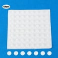Reiche 128Pcs SelfAdhesive Silicone Pads Transparent AntiSlip Foot Mat