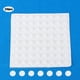 thumbnail image 3 of Protectores de piso transparentes, 128 piezas Almohadillas de silicona autoadhesivas Almohadilla de silicona para muebles Parachoques de silicona Impulsado por el rendimiento VoborMX herramienta, 3 of 8