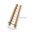 thumbnail image 2 of LIFKOME 1Pcs Mini Ladder Decor for Tiny Houses with Wood Material and Ladder Shape for DIY Projects, 2 of 8