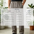 thumbnail image 7 of JOANKDMI Straight Leg Sweatpants for Men Plus Size Open Bottom Athletic Pants with Pockets Drawstring Casual Lounge Trousers,XS-4XL, 7 of 7