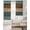 brown, variant on Teal Turquoise Wooden Blackout Curtains 90 Inch Length 2 Panels Set for Living Room Bedroom, Rustic Retro Farmhouse Western Country Privacy Window Treatment Thermal Insulated Black Out Drapes 52"x90"