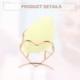 thumbnail image 6 of Unique Bargains 3pcs Love Shaped Beauty Egg Holder Makeup Sponge Case Drying Stand Cosmetic Egg Holder Rose Gold Tone, 6 of 7