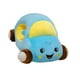 thumbnail image 2 of Almohada de peluche con forma de coche de dibujos animados, almohada de oficina para niñas y niños, juguete de peluche ligero novedoso para dormitorio Azul, 2 of 10