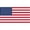 Multicolor, variant on Annin Flagmakers 1460 8 ft. X 12 ft. Cotton Bunting U.S.