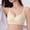 Beige, variant on Womens Seamless Wireless Bra Lightly Lined Scoop Neck No Underwire Purple,Size S