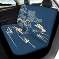 thumbnail image 4 of Uourmeti Pine Cloud Print Car Seat Covers Full Set Comfortable Driving Car Seat Cover Sets Lightweight Breathable Easy to Install Fit for Truck Cars, 4 of 10