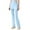 Light Blue, variant on Gkeoshab Yoga Pants Women's Flared Yoga Pants with Detachable Skirt High Waist Bootcut Lounge & Workout Trousers Beige L