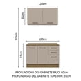 thumbnail image 3 of Mueble Modular Integral Madesa Almacenamiento Garaje 120 MC, 3 of 5
