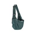 thumbnail image 4 of Bolso de pecho para mascotas jinwen tipo bandolera suave Verde, 4 of 8