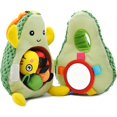 thumbnail image 1 of Liangnv Juguetes De Muñecas De Frutas De Peluche para Bebés, Oruga Comiendo Frutas Rellenas De Dibujos Animados Acurrucarse Actividad De Viaje Juguete con Sonajero, Regalo para Niños Y Niñas 3 Mo, 1 of 5