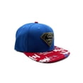 thumbnail image 1 of DC Gorra Superman Iron Placa Snapback Hombre Ajustable Visera Plana Urbano, 1 of 4